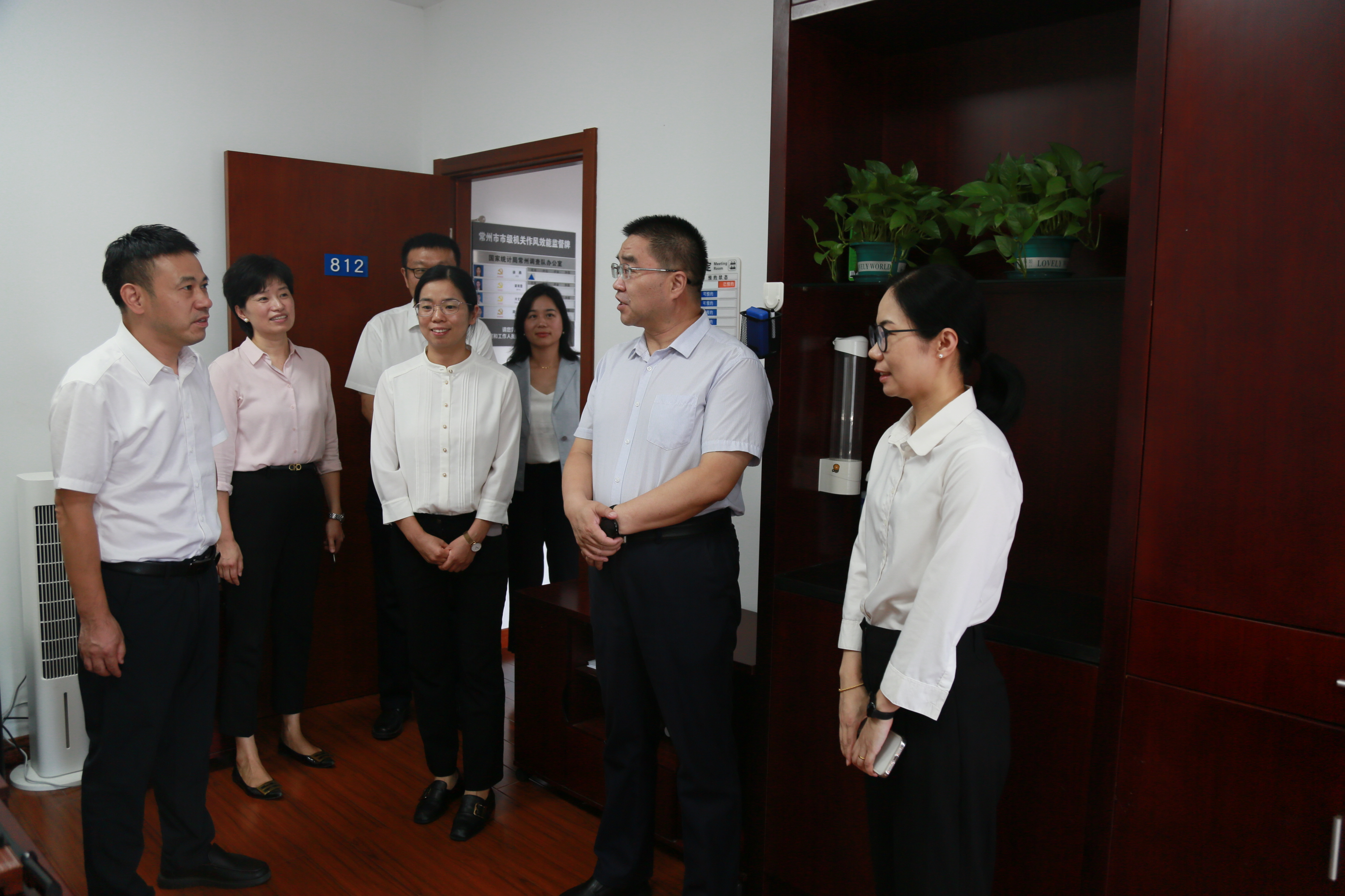 安平年总队长来常调研